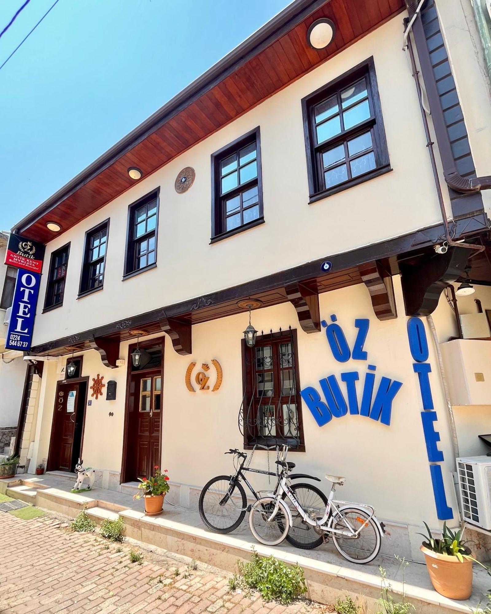 ÖZ Butik Otel Antik Kent Myrleia Mudanya Bagian luar foto